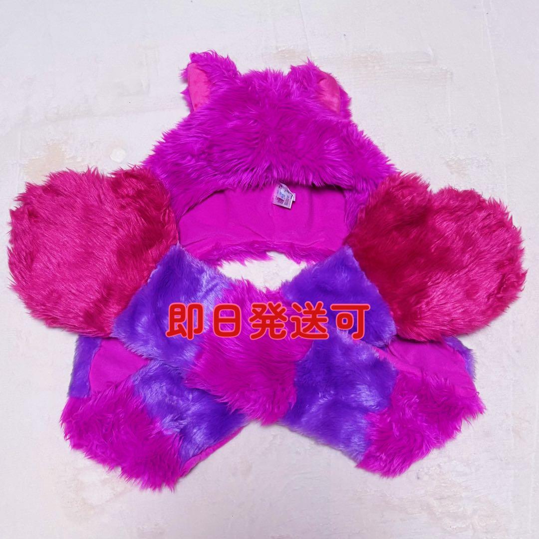 ディズニー チシャ猫 マフラーキャップ