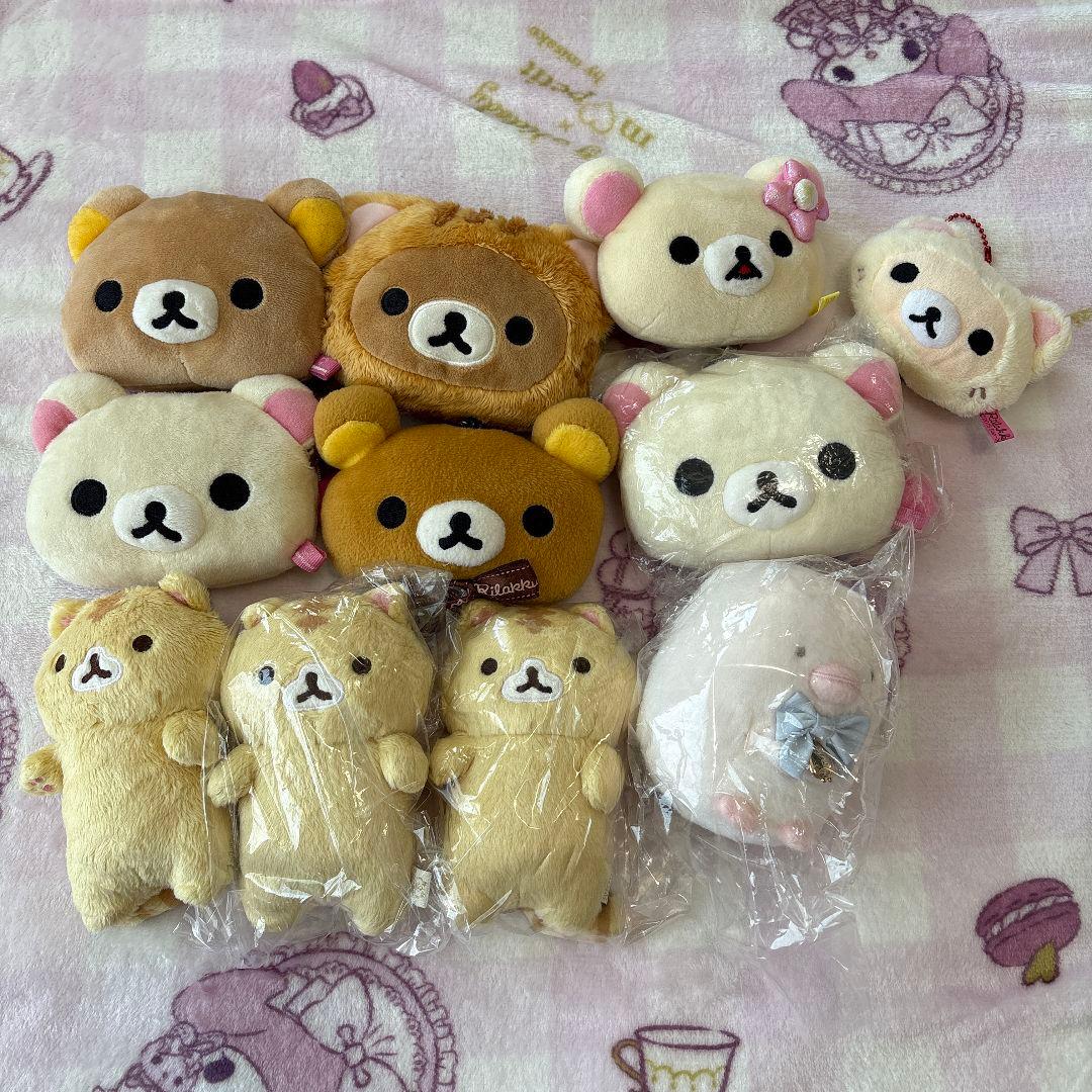 リラックマ ぬいぐるみ　キーホルダー　大量　まとめ　福袋　セット