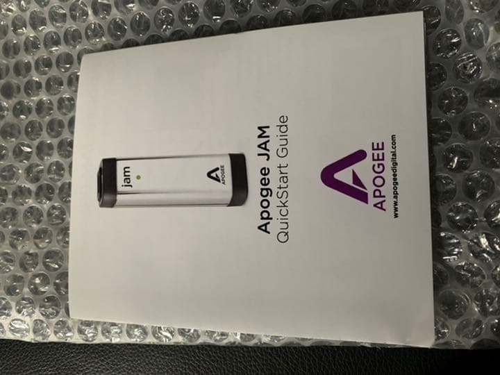 Apogee JAM 96k ラバーケース付　オーディオインターフェース　mac