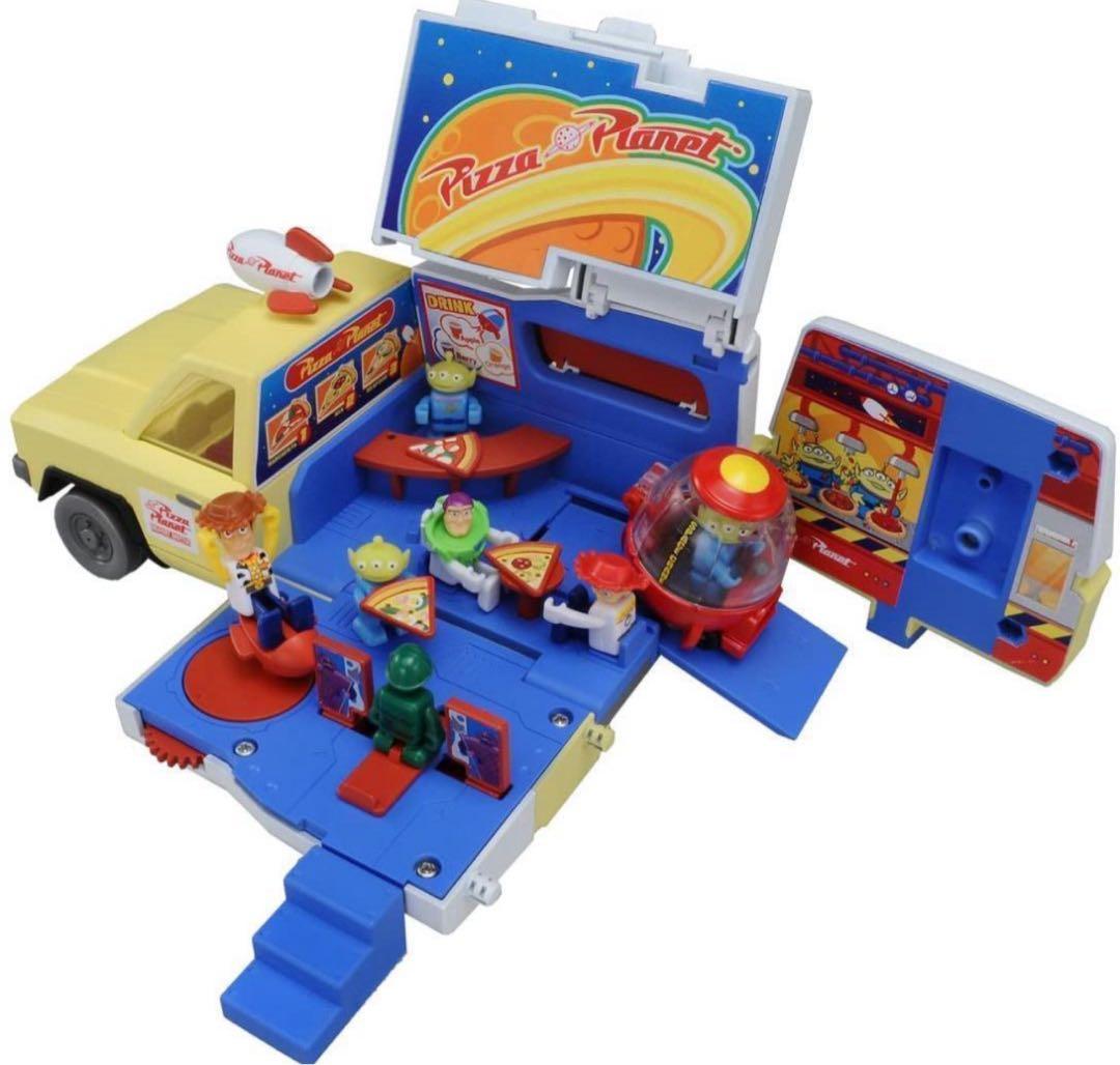 新品同様トイストーリー　トミカセット　アンディルーム　・ピザプラネットトラック