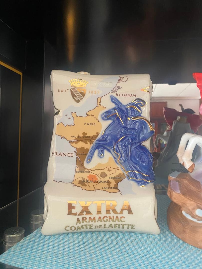 アーマニャック陶器ボトル ナポレオン胸像