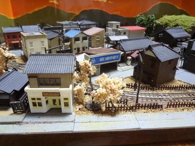 完成品 Nゲージ鉄道模型 昭和の鉄道模型をつくる レイアウト　ジオラマ　ジオコレ
