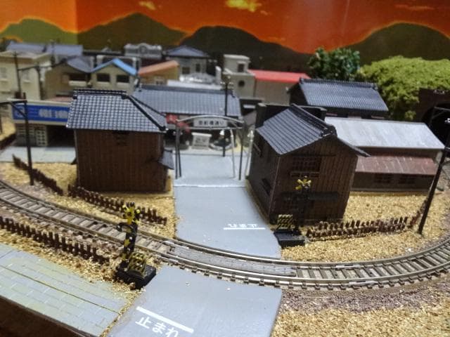 完成品 Nゲージ鉄道模型 昭和の鉄道模型をつくる レイアウト　ジオラマ　ジオコレ