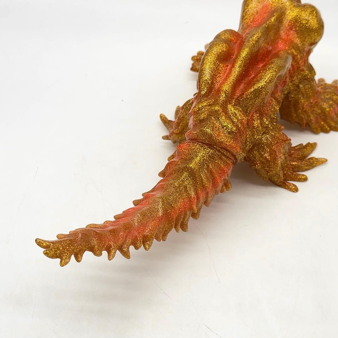 美品 マルサン ヘドラ450 ゴールドグリター ソフビ 30体限定