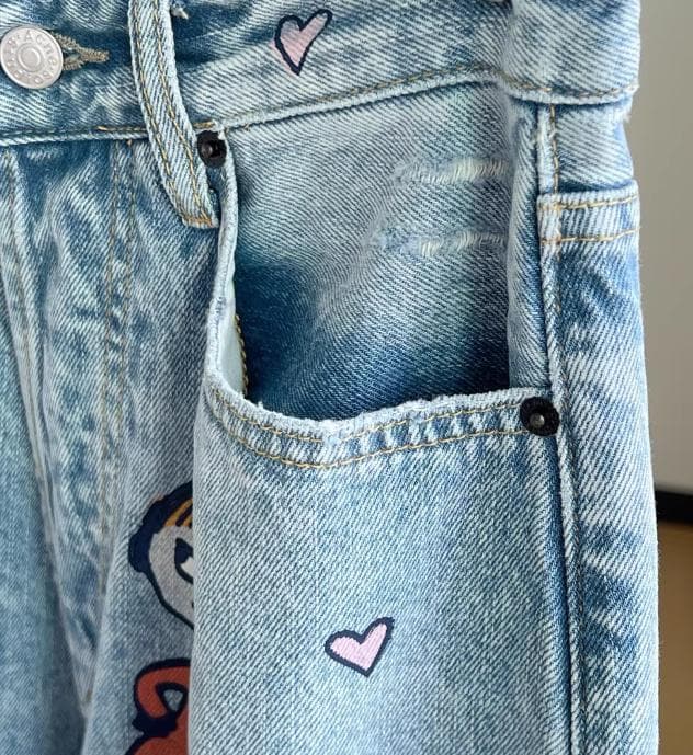 ACNE STUDIOS MOOMIN コラボ ジーンズ 美品 S