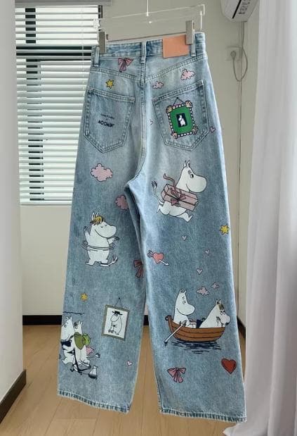 ACNE STUDIOS MOOMIN コラボ ジーンズ 美品 S