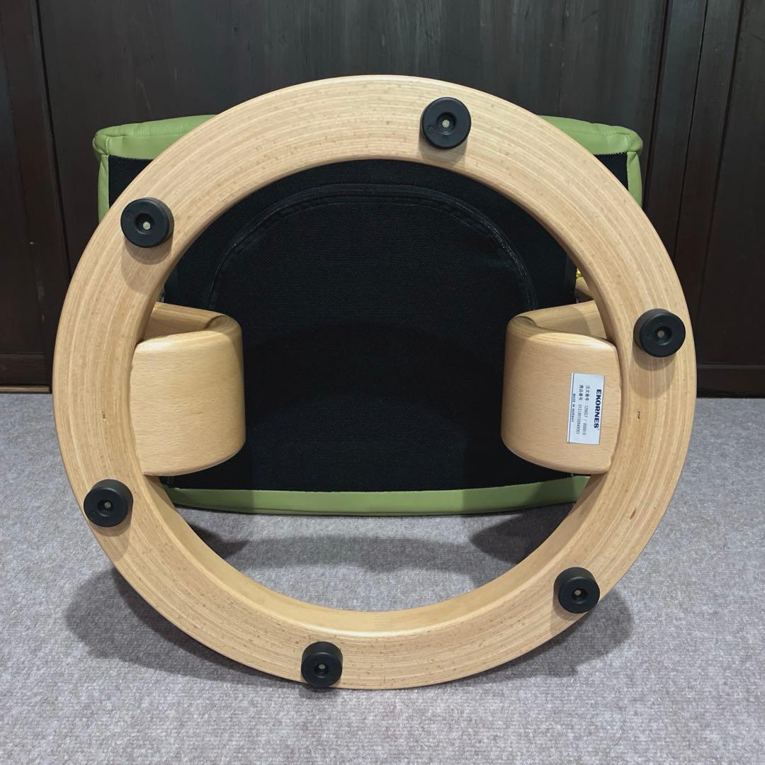 エコーネス リクライニングソファのオットマン グリーン★ チェア別出品セット販売