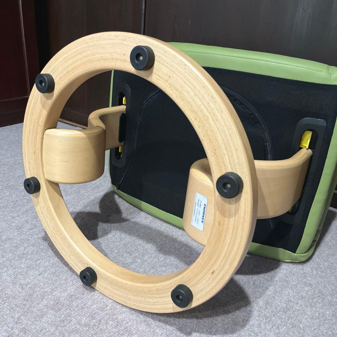 エコーネス リクライニングソファのオットマン グリーン★ チェア別出品セット販売