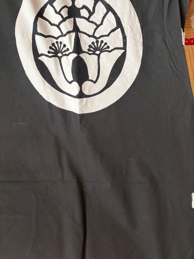 のぼり旗　５人武者　当時物　 71✖️750 1－5