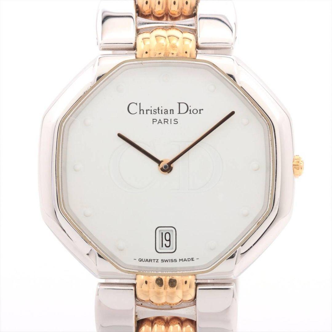 クリスチャンディオール オクタゴン 腕時計　クォーツ　不動