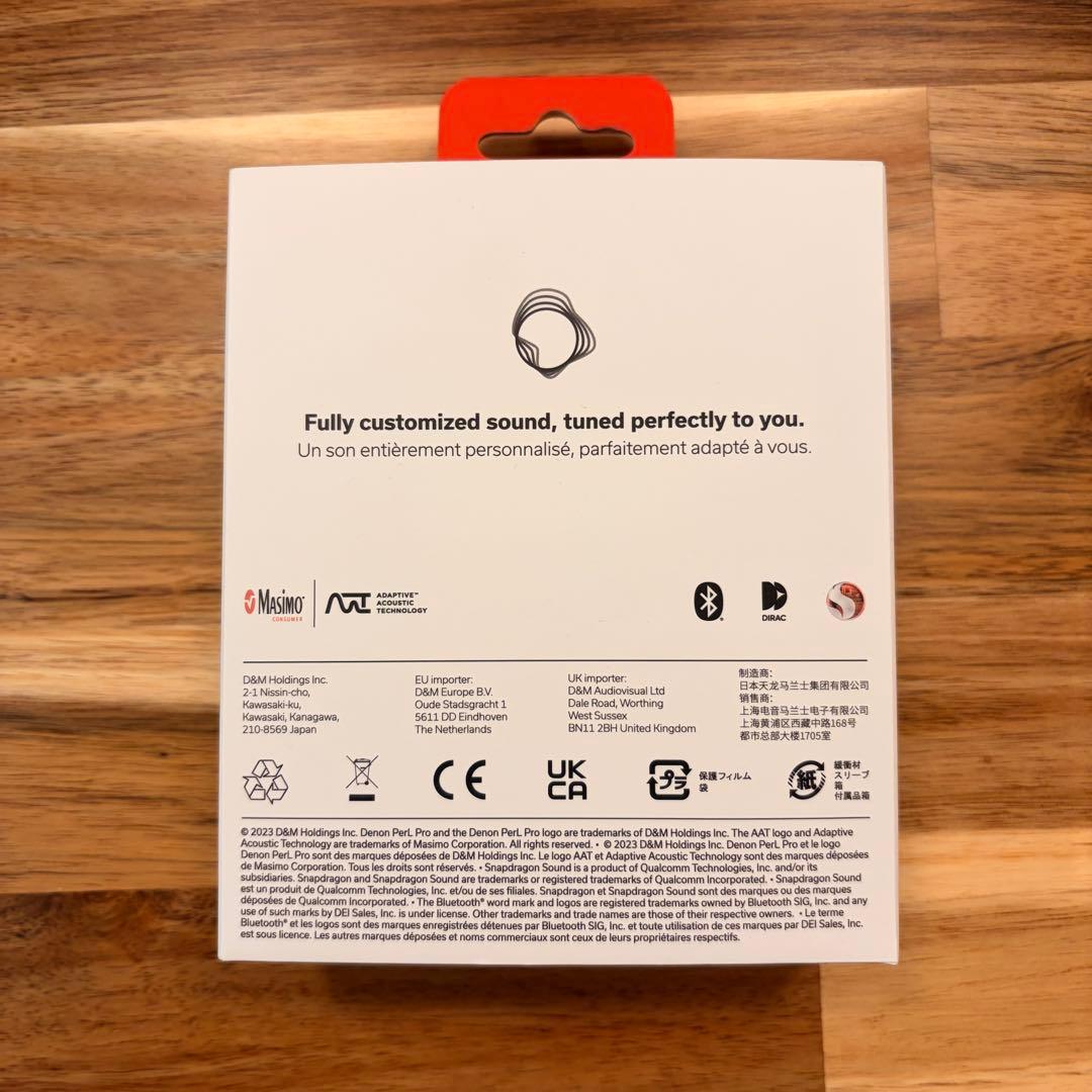 【春さん⚠️】Denon PerL Pro ワイヤレスイヤホン
