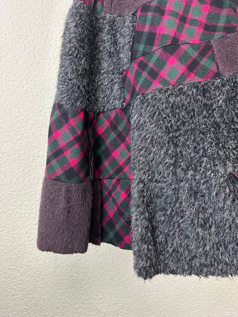 Comme des Garçons Crazy Check Skirt