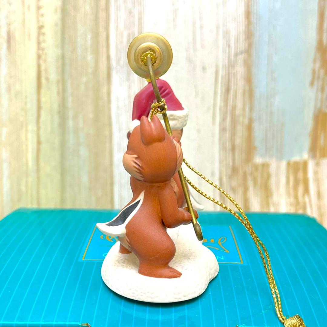 WDCC チップとデール チップ＆デール クリスマス オーナメント フィギュア