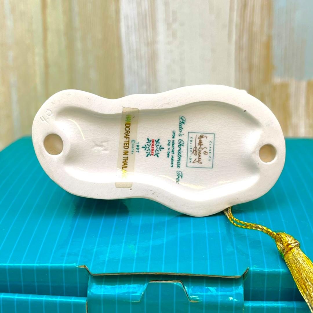 WDCC チップとデール チップ＆デール クリスマス オーナメント フィギュア