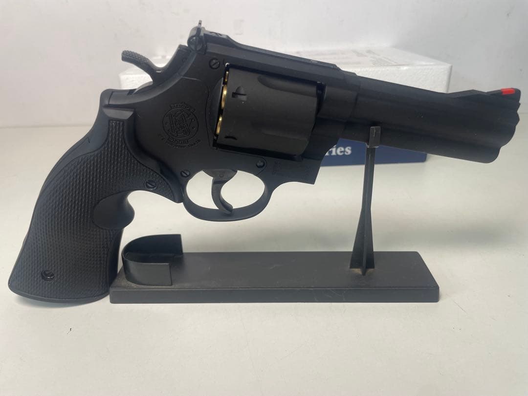 マルシン S&W M586 ブラックHW 6mm ガスリボルバー 箱付