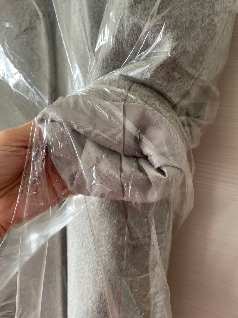 美品クリーニング済　ジャーナルスタンダード　ロング　チェスターコート　S グレー