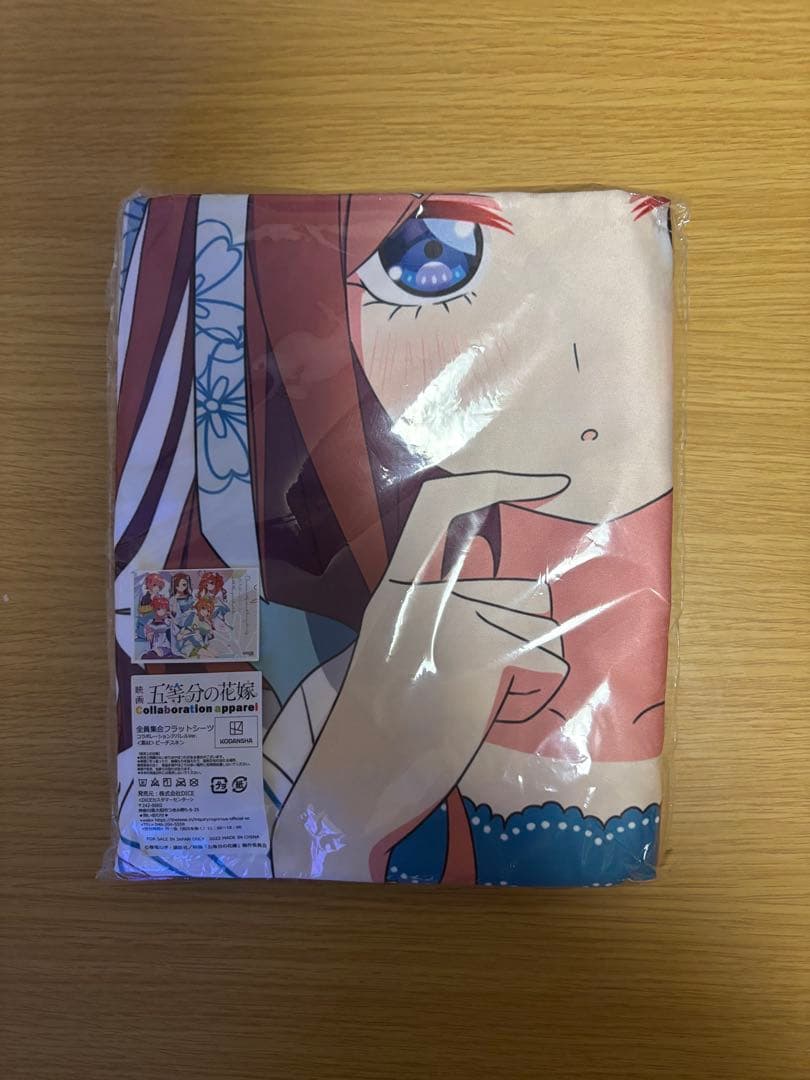 五等分の花嫁UGCアパレルコラボ　アクリルスタンド二乃2弾〜７弾＋フラットシーツ