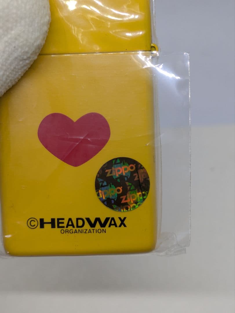 hide　イエローハート　ジッポー　スリム　未使用品　ZIPPO