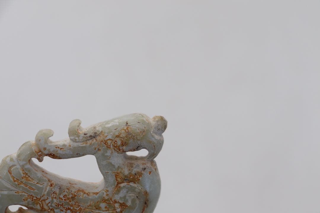 玉製　鳳凰　送料込み250116