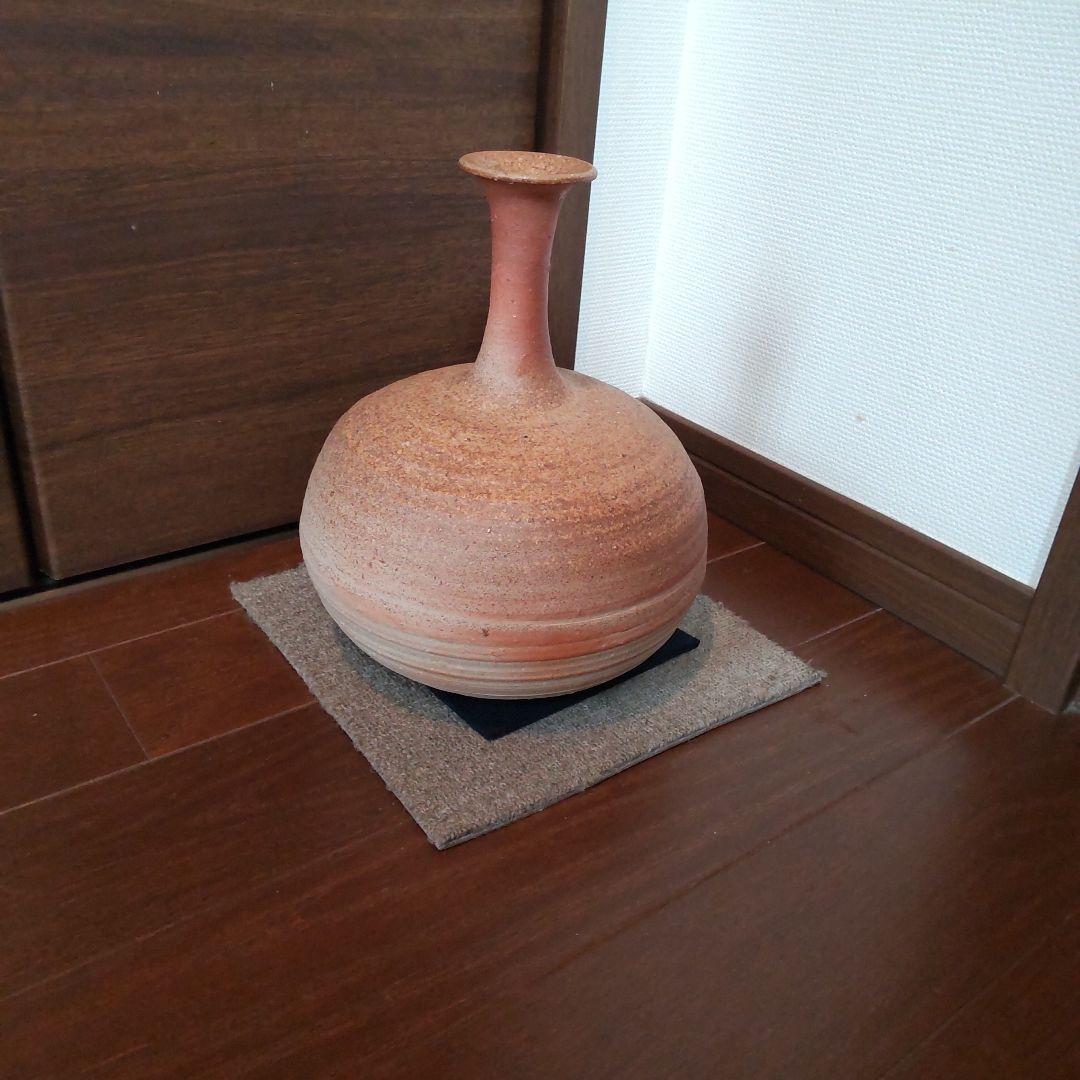 鶴くび蕪　24　備前焼