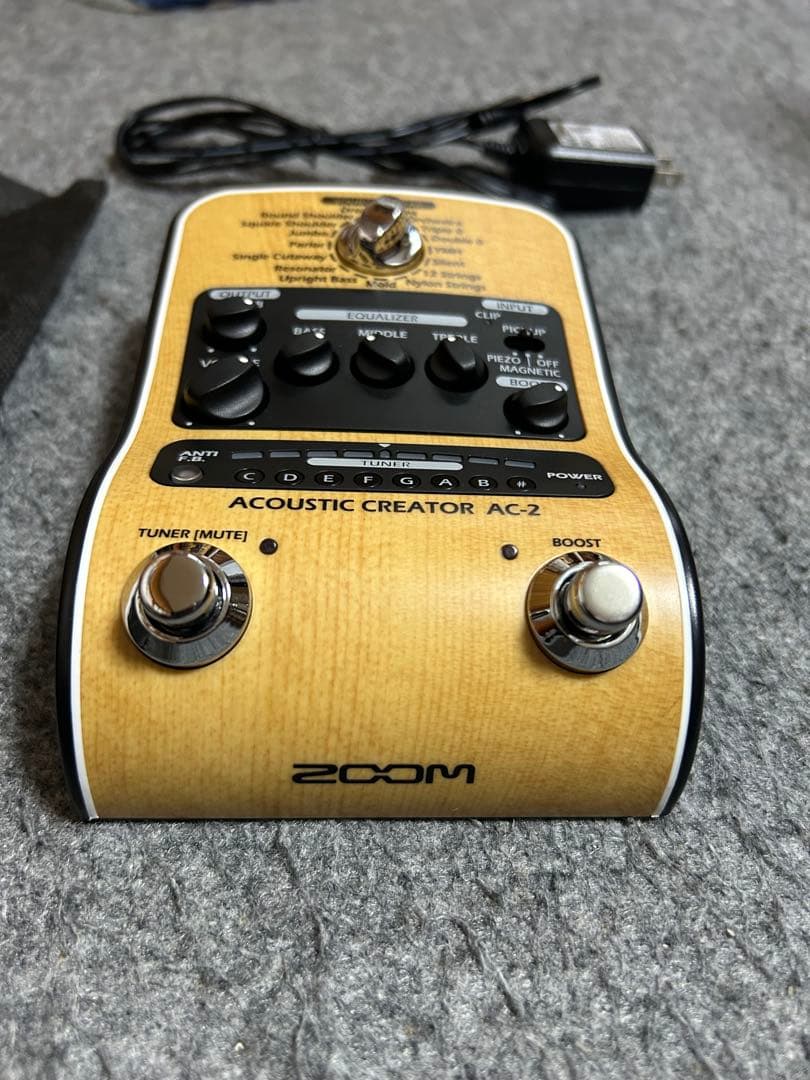 ZOOM AC-2 アコースティックギター用プリアンプ