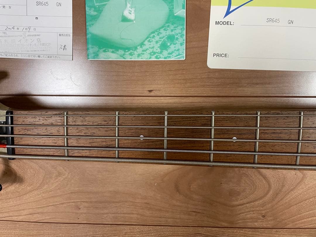 Ibanez SRGR エレキベース メタリック　5弦 SR645 GN