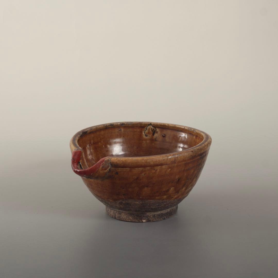 飴釉 片口 古美術 古道具 江戸時代 アンティーク 瀬戸 肥前 東北