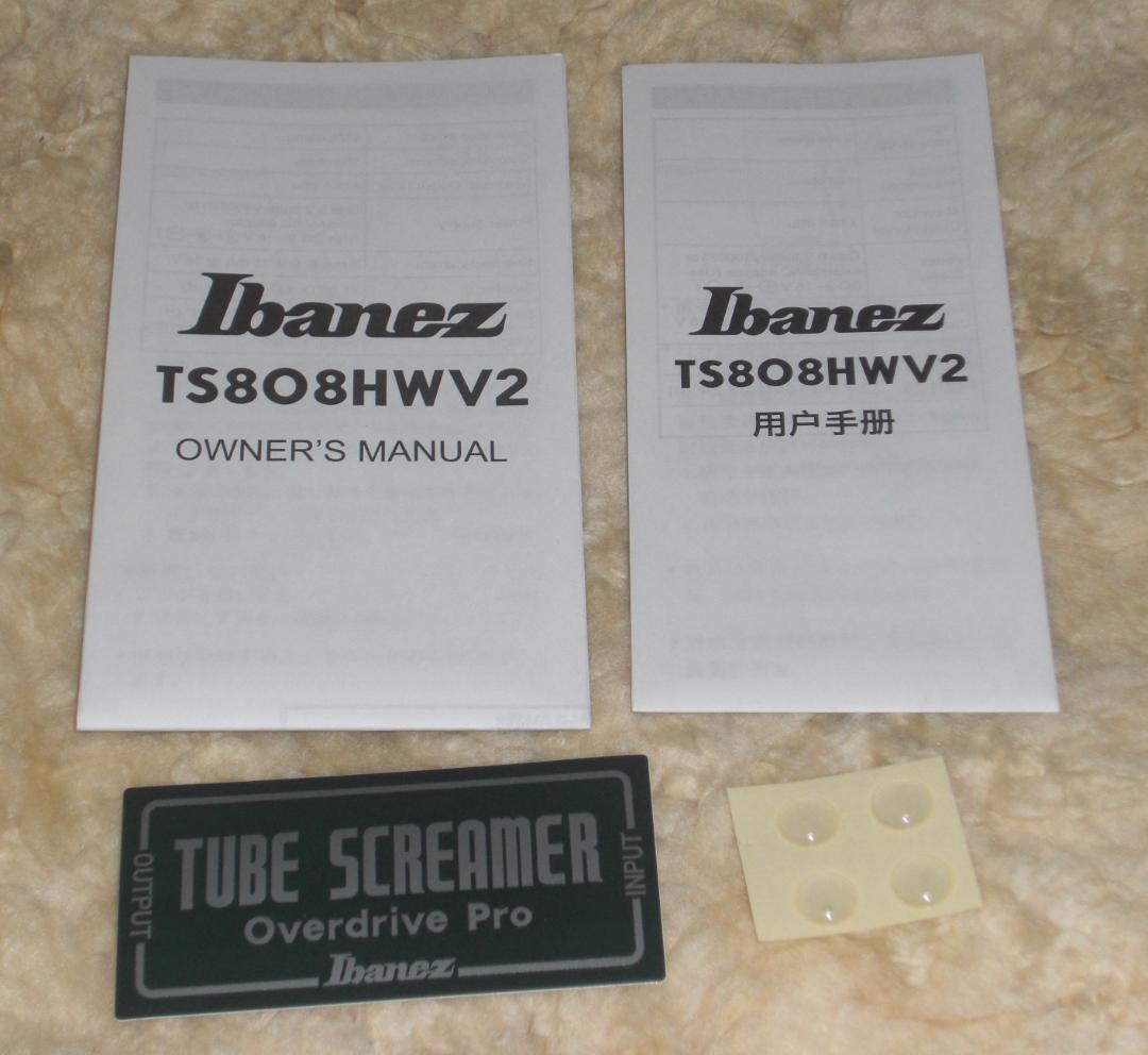 新品Ibanez TubescreamerHandWired TS808HWV2