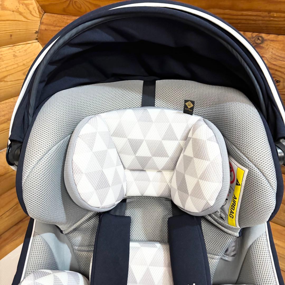 【美品】コンビ クルムーヴ スマート ISOFIX エッグショック JN-570