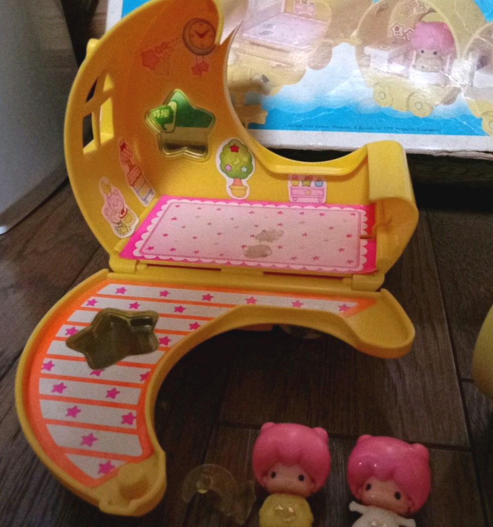 874【ルルとナナのふたごのお月さま】昭和 こえだちゃん　初代