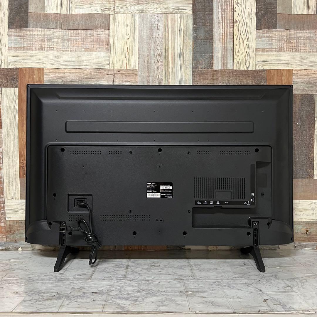 即日受渡割❣️全国送料込5年前購入DMM43型4KモニターHDMI3スピーカーリモ