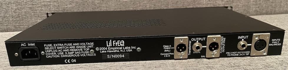 配信機器・PA機器・レコーディング機器 EMPIRICAL LABS ELQ Lil FrEQ