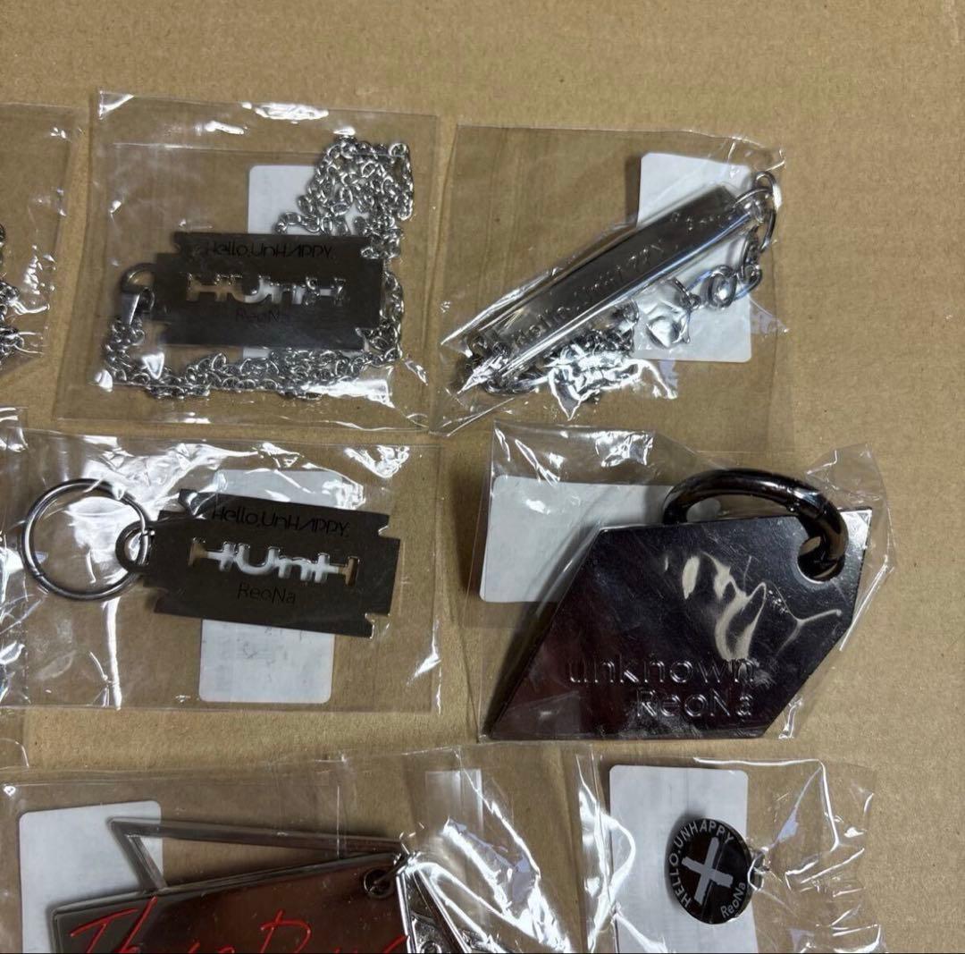 ReoNa アクセサリー グッズ ネックレス ピアス ストラップ DVD レオナ