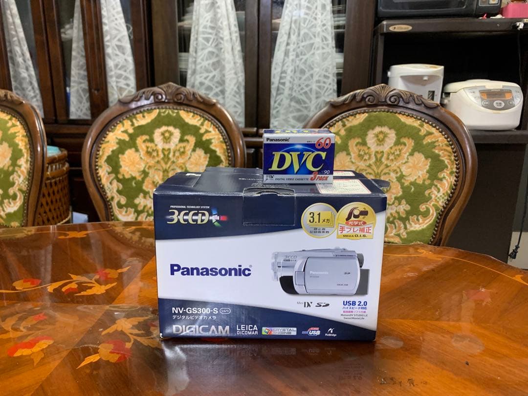パナソニック NV-GS300-S シルバー デジタルビデオカメラ ミニDV