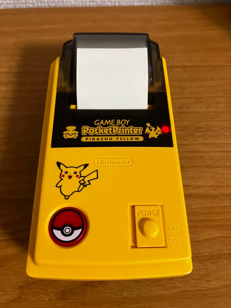 ポケットプリンタ「ピカチュウ イエロー」 GAME BOY