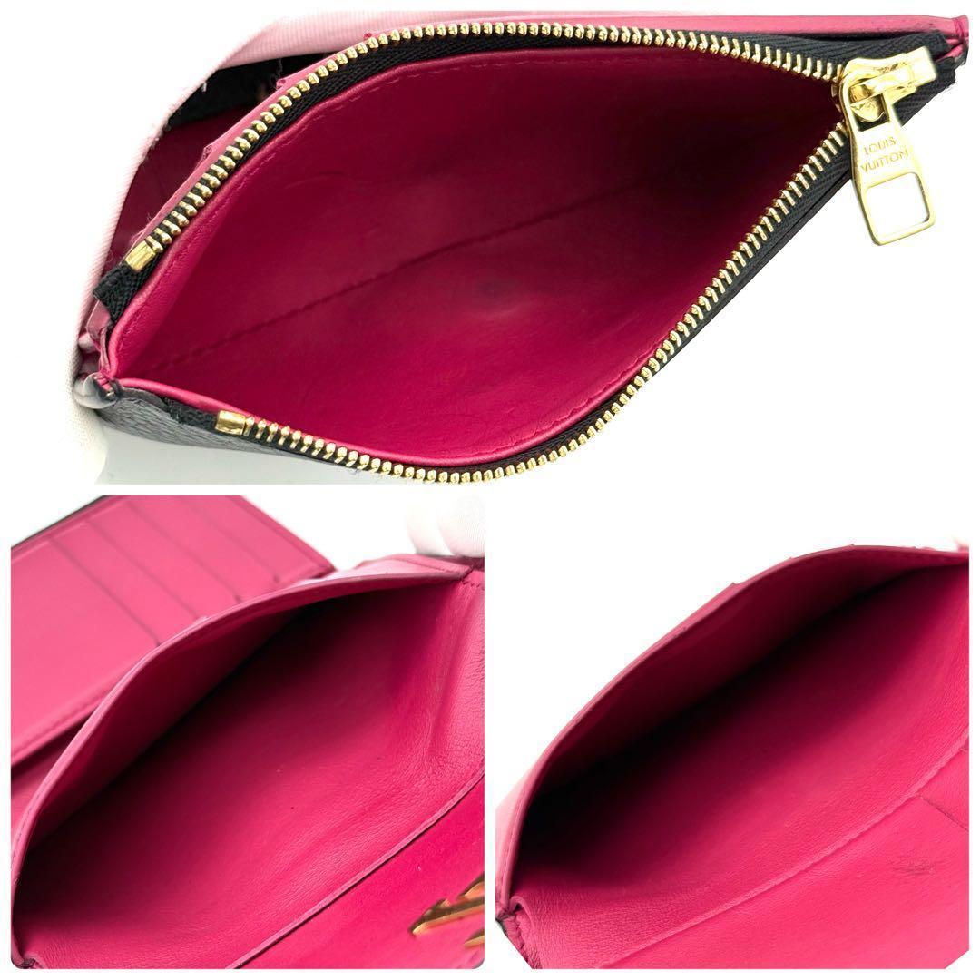 極上美品❣️ルイヴィトン カプシーヌ コンパクト ブラック 財布 O61