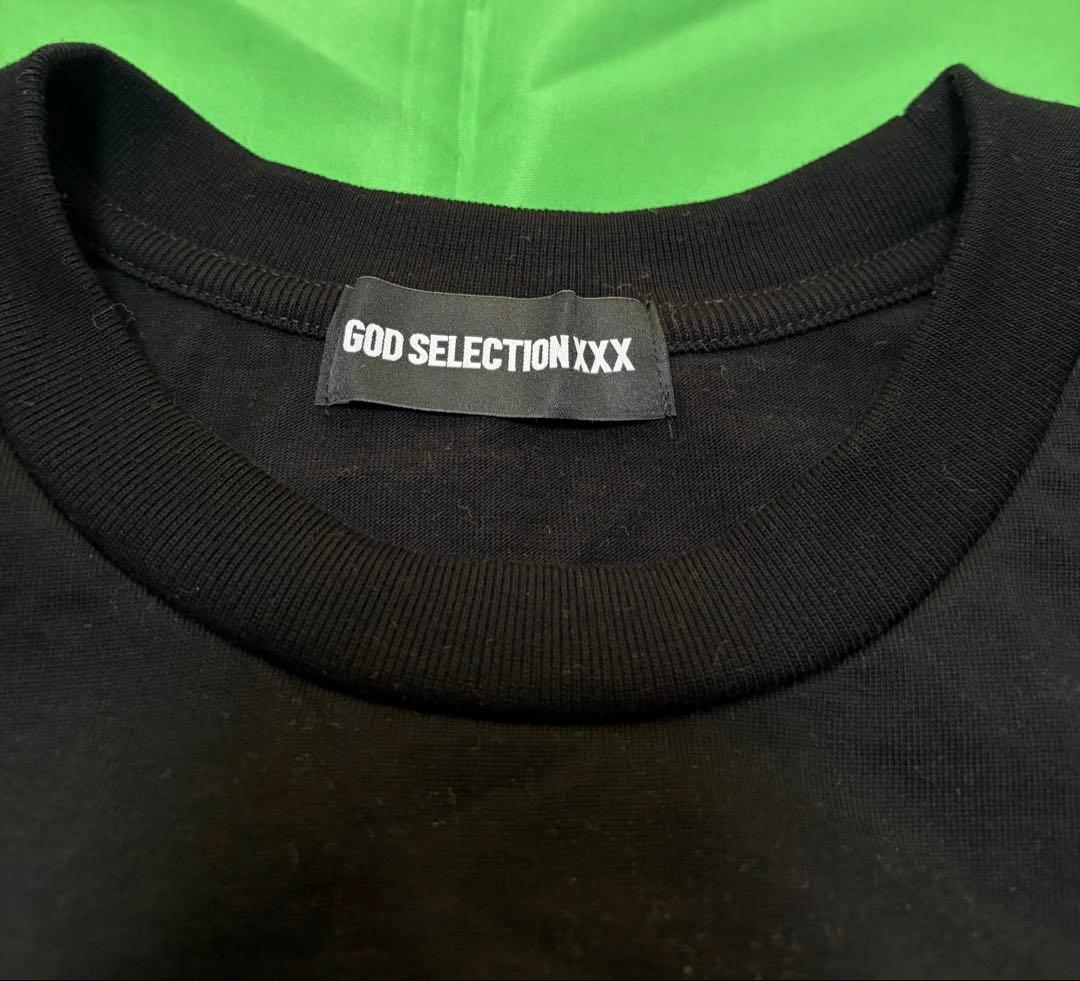 【ボックスロゴ】GODSELECTION XXX ロンT ブラック　XXL美品