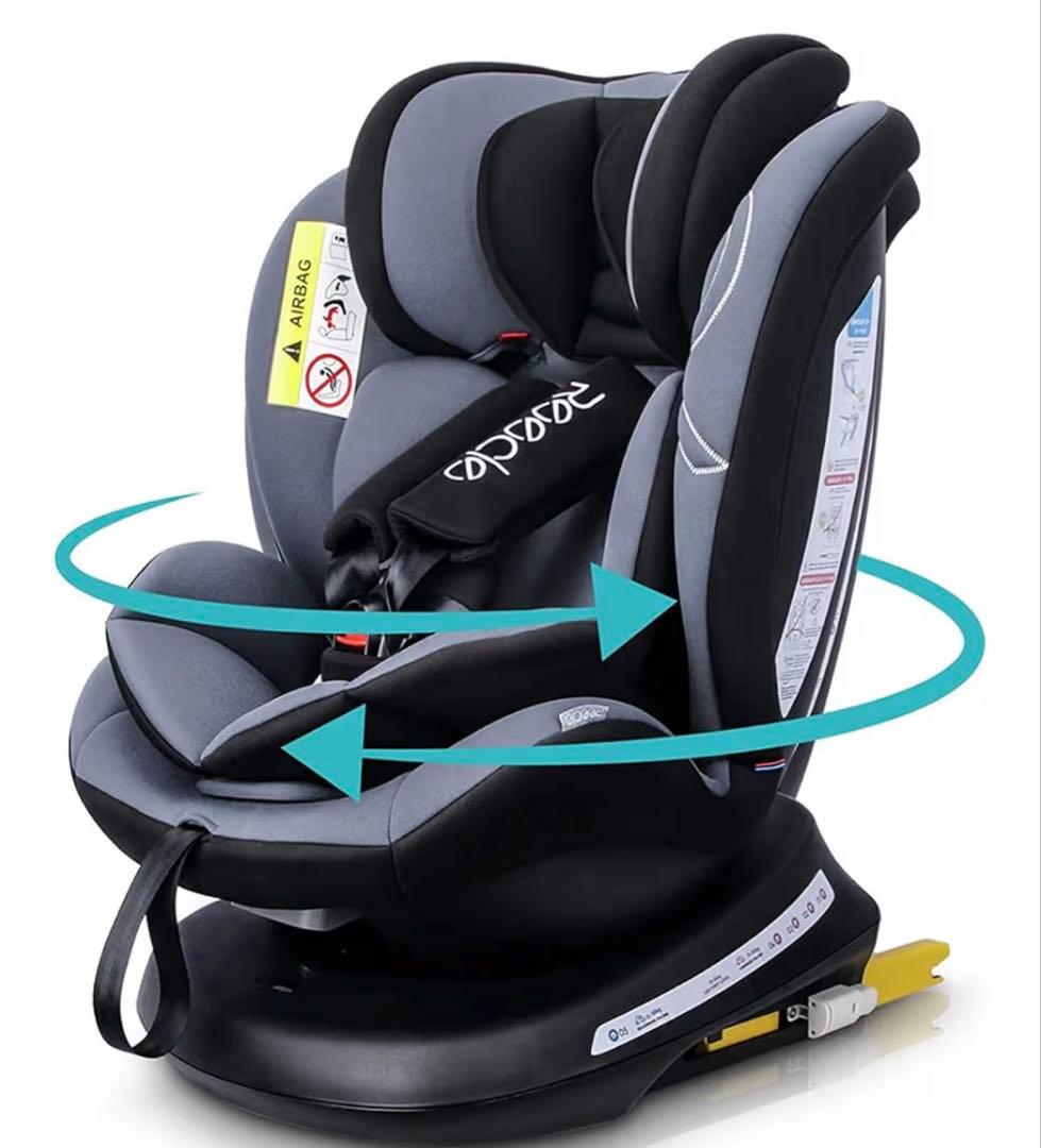 Reecle チャイルドシート 360° 回転式 新生児~12歳頃