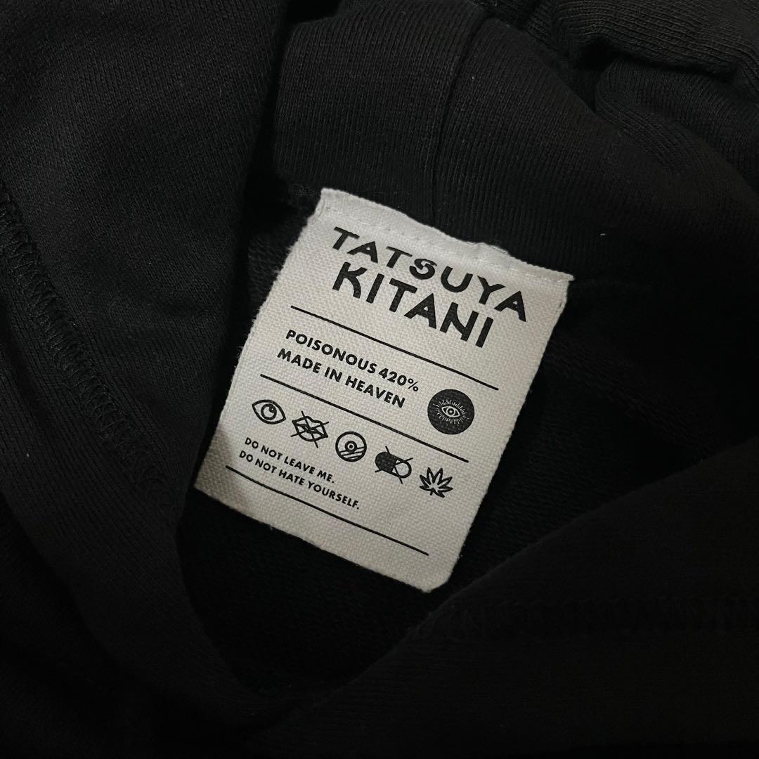 キタニタツヤ パーカー stoned child ブラック 黒 Lサイズ