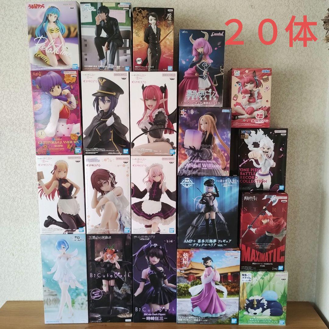 アニメキャラクターフィギュアコレクション　　20体