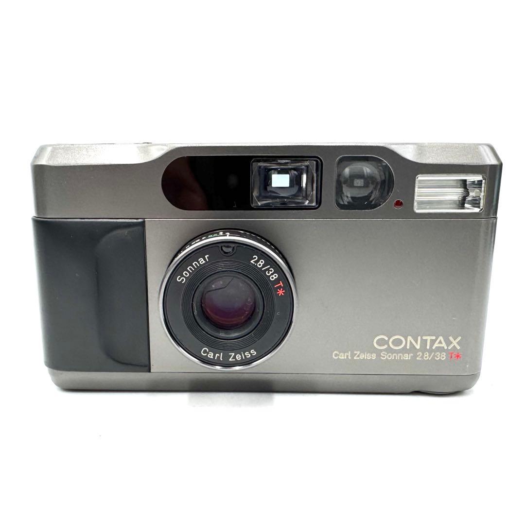 ❁動作品❁CONTAX コンタックス T2 チタンブラック フィルムカメラ