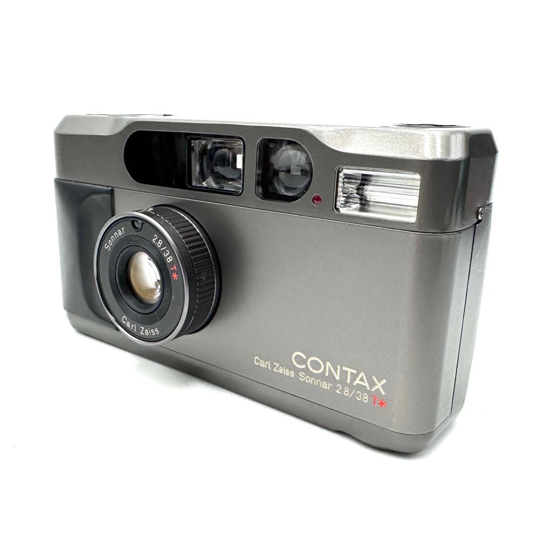 ❁動作品❁CONTAX コンタックス T2 チタンブラック フィルムカメラ
