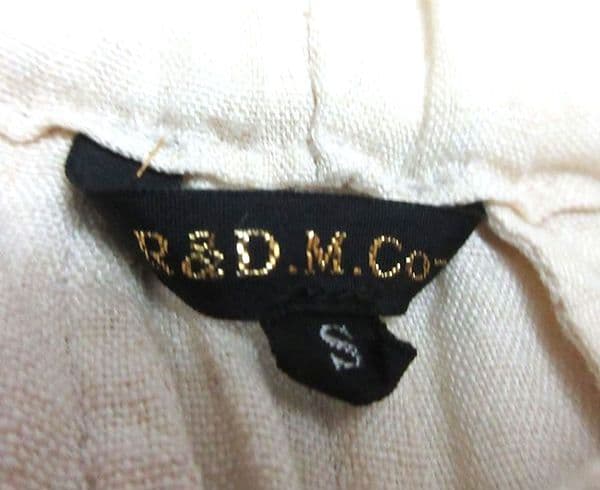 美品　オールドマンズテーラー　R&D.M.Co-　サルエルパンツ　リネン　パンツ