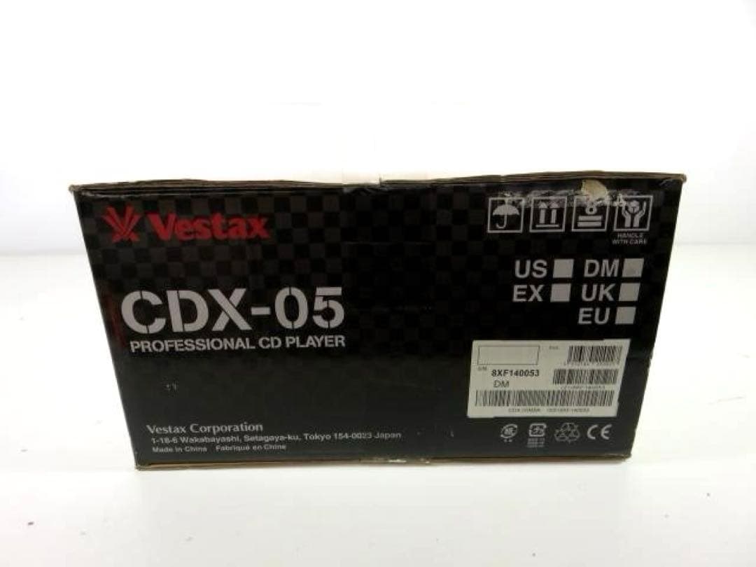 Vestax ベスタクス CDX-05 DJ-CDプレイヤー