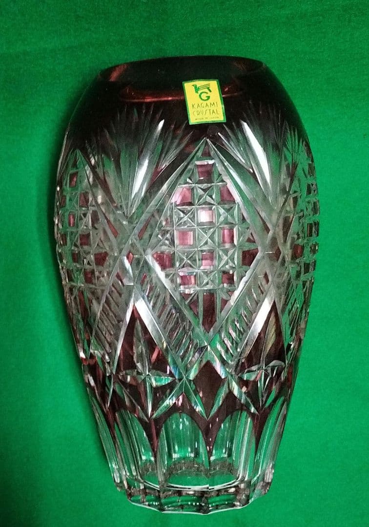 KAGAMI CRYSTAL花瓶