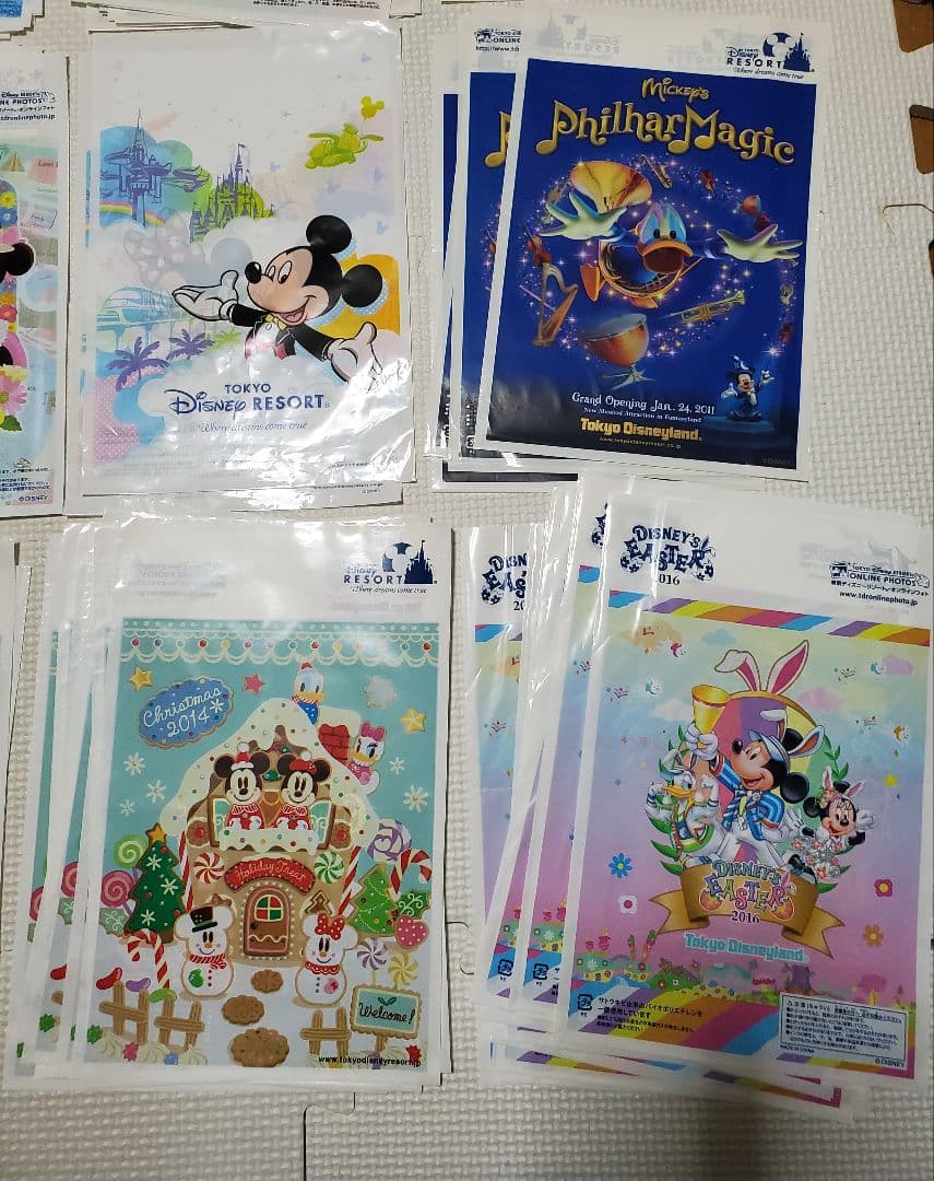 ディズニーリゾート 500枚以上 ショッパー レジ袋 おみやげ袋 ランド シー