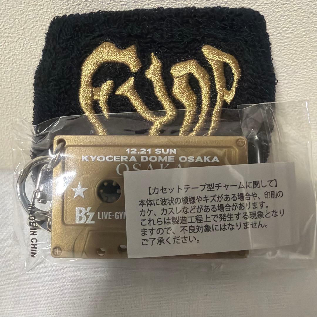 B’z FYOP ガチャガチャ 日付入り 限定 カセットチャーム リストバンド