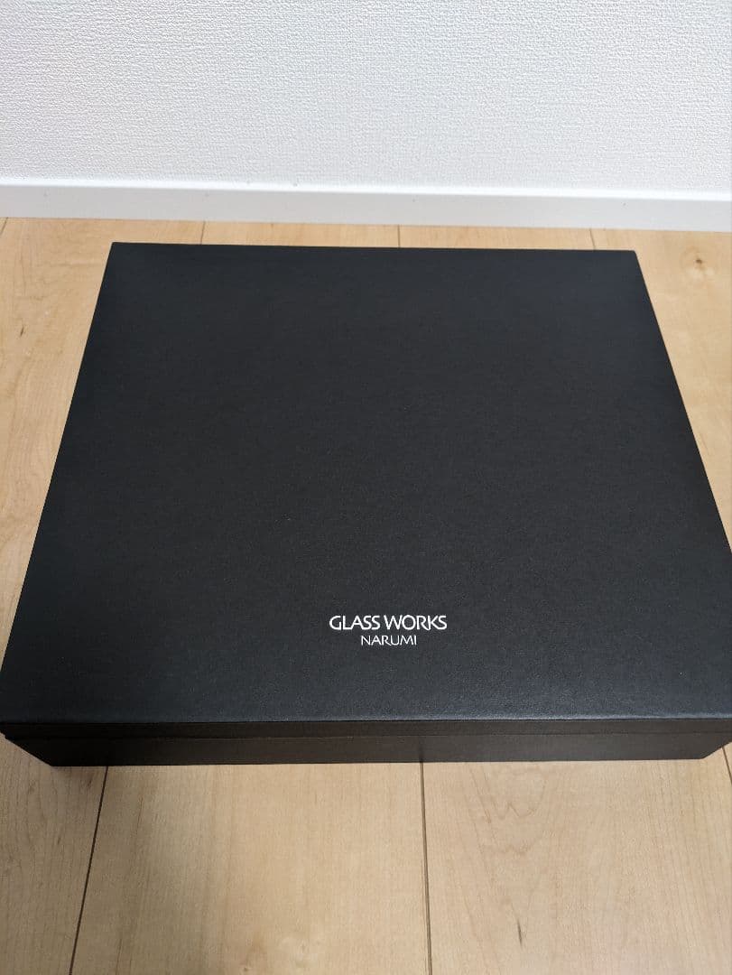 【ナルミグラスワークス】オーバル スケルトンクロック 24cm