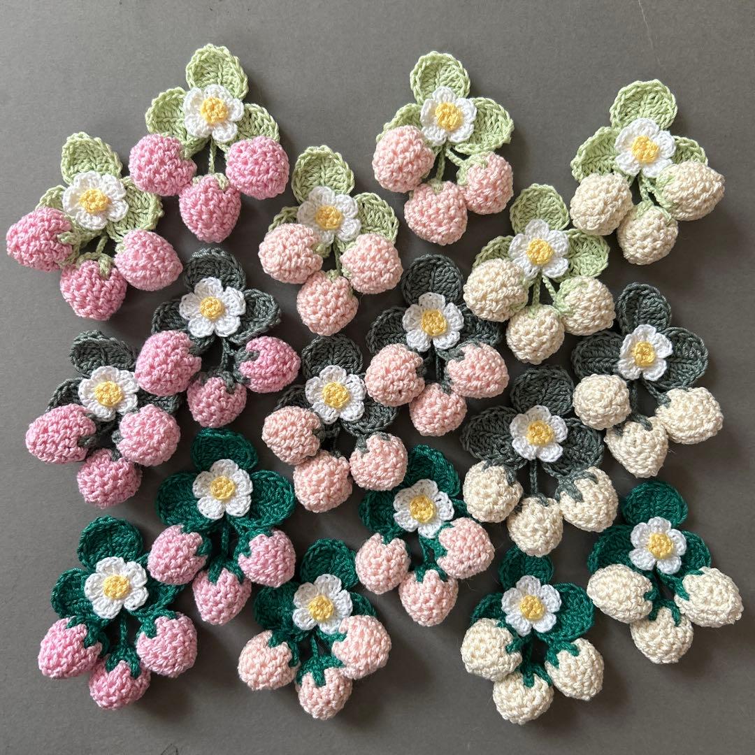 まりりん 様　⭐︎いちごモチーフ