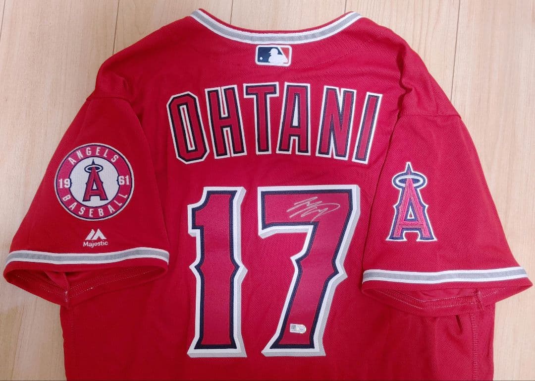 2018 大谷翔平 直筆サイン入りユニフォーム オーセンティック 額装